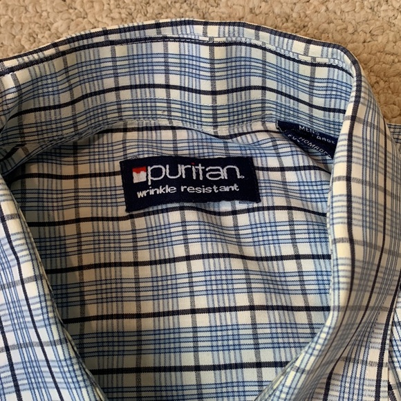 Puritan short sleeve button up - Picture 2 of 4